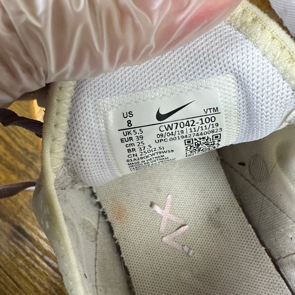 Nike Air Max 270 Women's Shoes White Lavender Green Size 8 CW7042-100